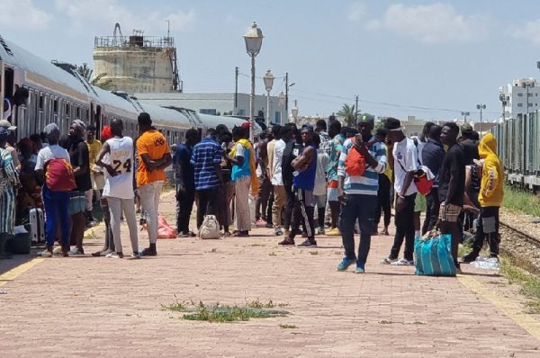 In the middle of the night on Friday, the Tunisian government forced hundreds of migrants and refugees to leave camps in the city of Tunis