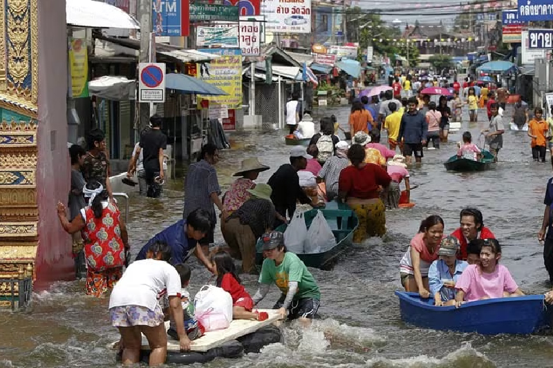 The 2011 floods in Thailand were one of the most devastating natural disasters in the country's history