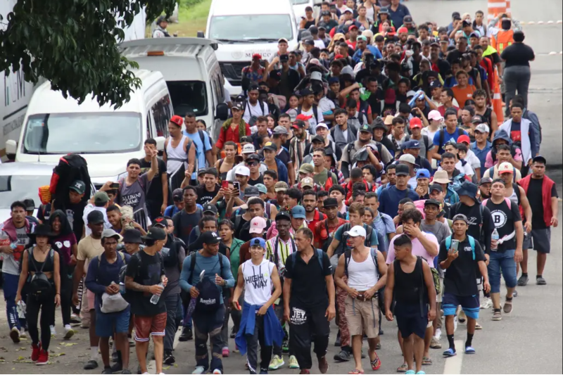 1,500 Migrants Rush to US Border Ahead of Trump’s Inauguration