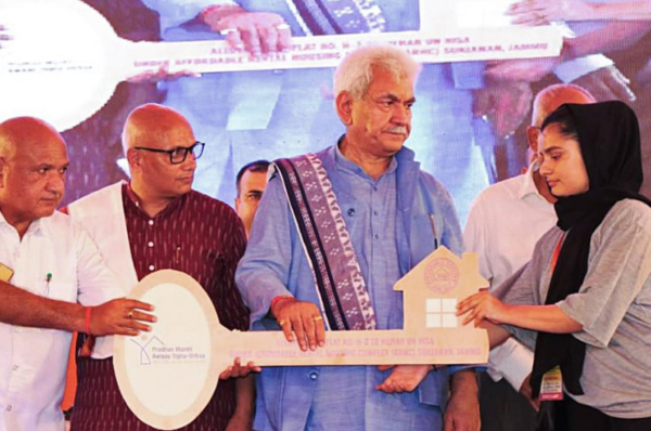 192 affordable rental housing units handed over to migrant workers in jammu