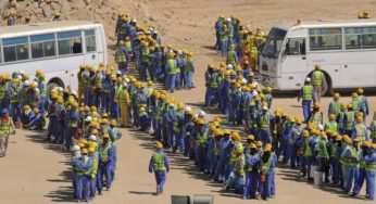 The situation of foreign workers’ rights in Qatar.