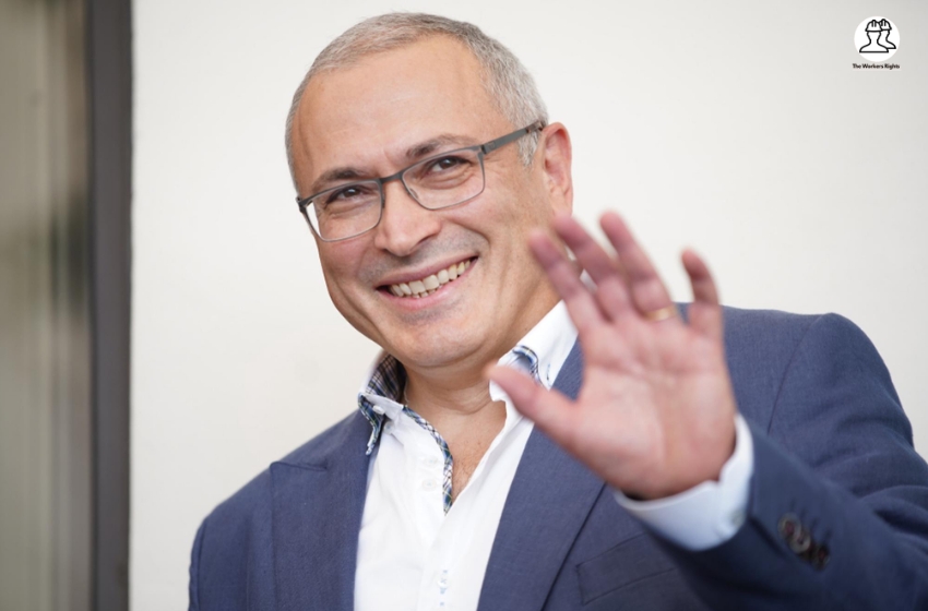 Mikhail Khodorkovsky at the photo call for 'Citizen K' during the 76st Venice Film Festival at the Sala Grande on August 31, 2019 in Venice, Italy.