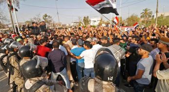 The United Nations urges Iraq to take concrete steps to prevent violations of human rights in the demonstrations.