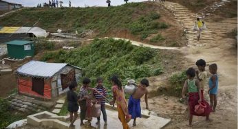 The United Nations: 877 million dollars needed to help the Rohingya in Bangladesh.