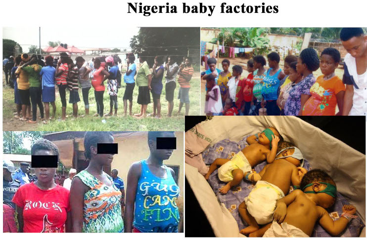 Nigeria, the plight of women in “baby factories”.