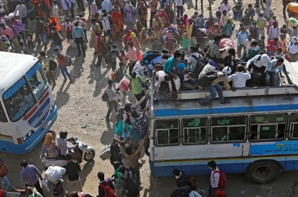 Migrant Laborers in India during Coronavirus Lockdown