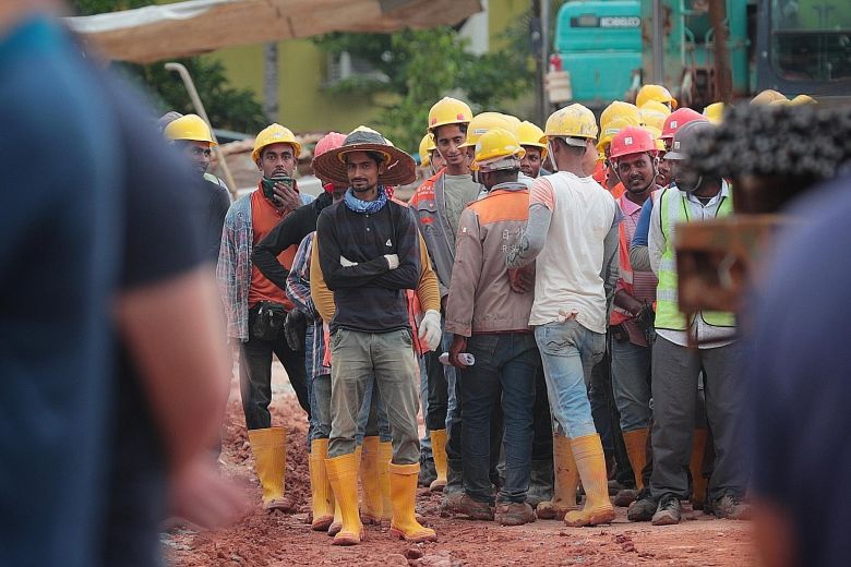 Singapore govt decreased the number of tests done on migrant workers