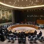 United Nation council at UN headquarters announce 3 month Humanitarian Truce