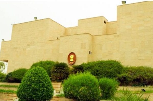 Indian Embassy located in Riyadh, Saudi Arabia