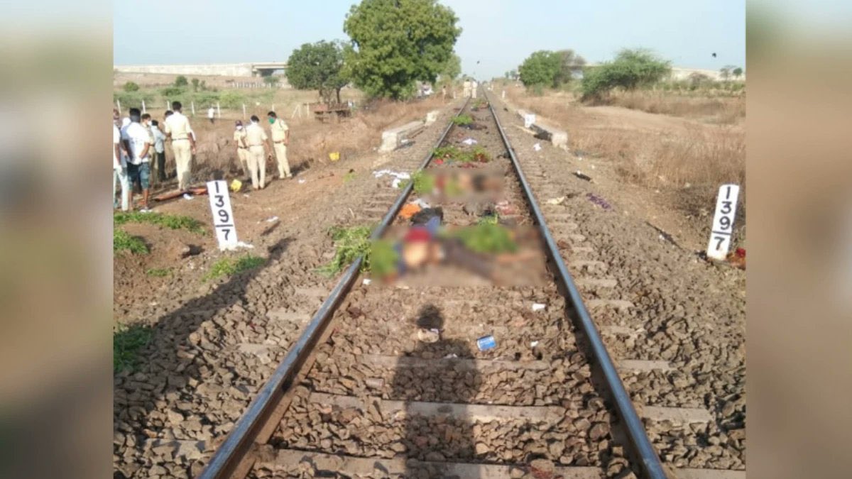 16 Migrant Labourers Crushed to Death by Freight Train in Aurangabad District of Maharashtra