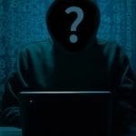 Hacker silhouette hack anonymous