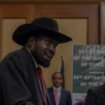 South Sudan's President Salva Kiir and opposition leader Riek Machar