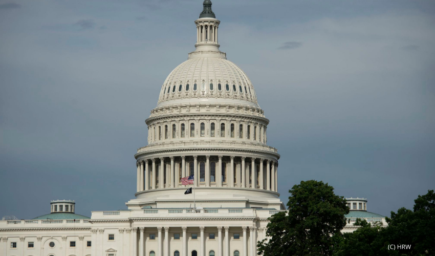 A view of the U.S. Capitol Building in Washington