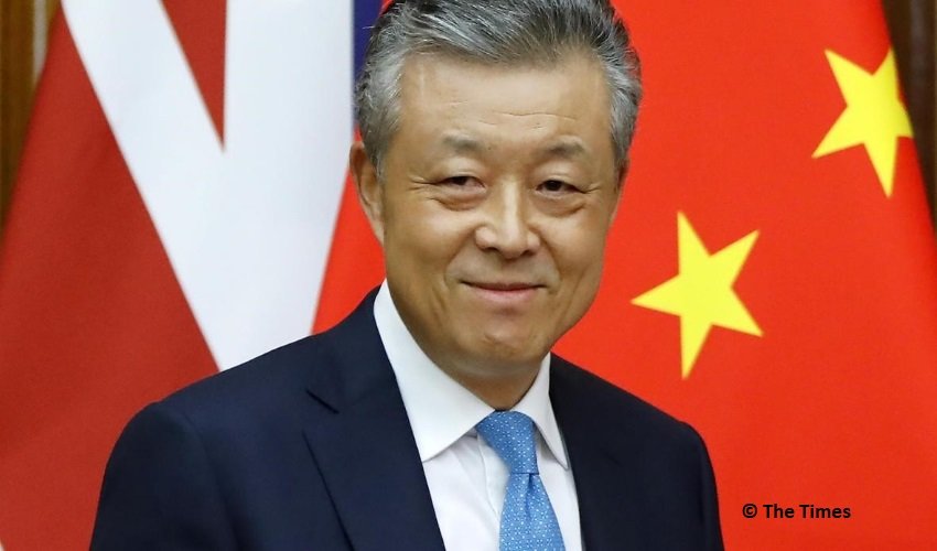 China's envoy to the UK Denies claims of Human Rights Violation