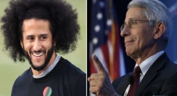 Fauci and Kaepernick will be honored with Robert F. Kennedy Human Rights Award