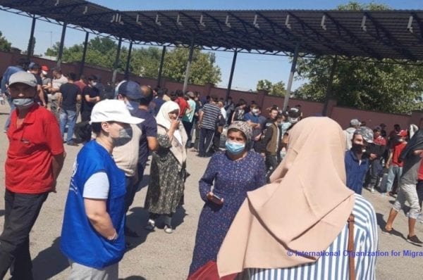 Stranded Uzbek Migrants in Kazakhstan