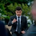 Ukrainians appeal President Zelensky