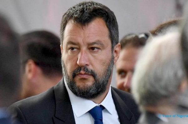 Salvini Checked For His Inhuman Stance