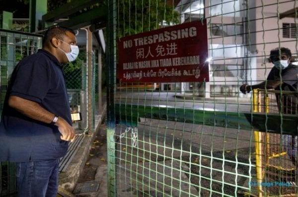 Restrictions on migrant workers’