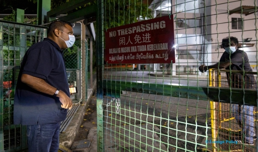 Restrictions on migrant workers’ movements highly concerning: Singapore rights groups