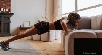 Working Out while Working Online