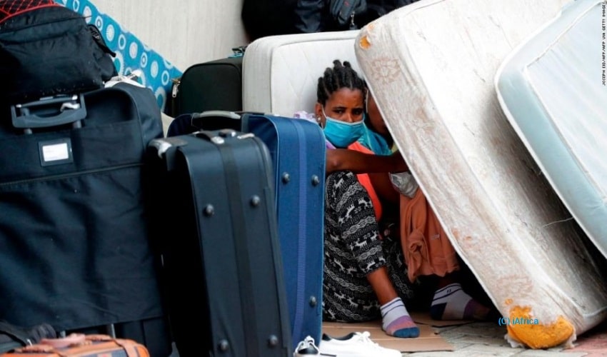 African migrants, Lebanon, Covid-19