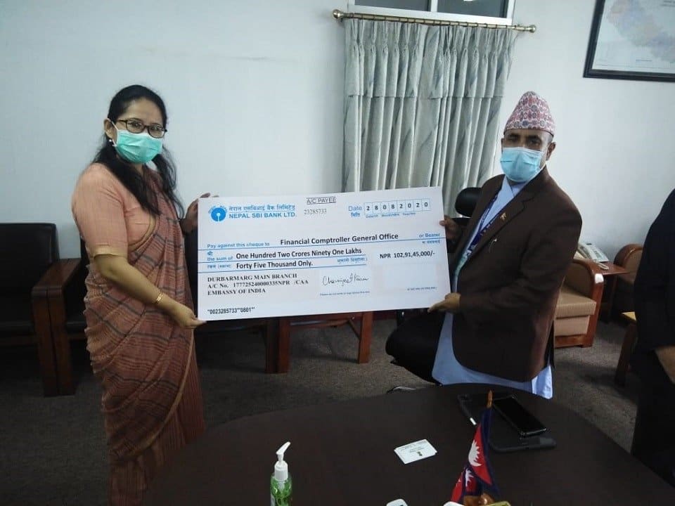 Indian Embassy in Nepal, Nepal, earthquake assistance fund, UN, Himalayas
