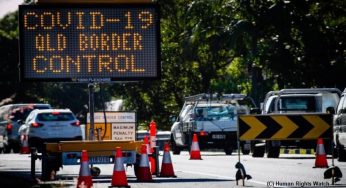WA’s hard border since the virus outbreak causing undue hardship for families, HRW says