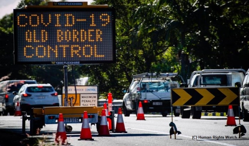 WA’s hard border since the virus outbreak causing undue hardship for families, HRW says