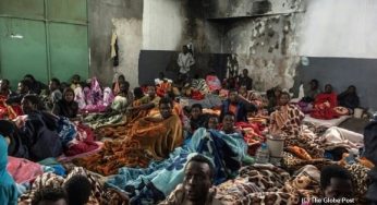 Inhuman conditions of migrant workers in detention camps