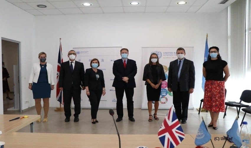COVID-19: British Embassy partners with UN to strengthen Kosovo’s healthcare, education sector