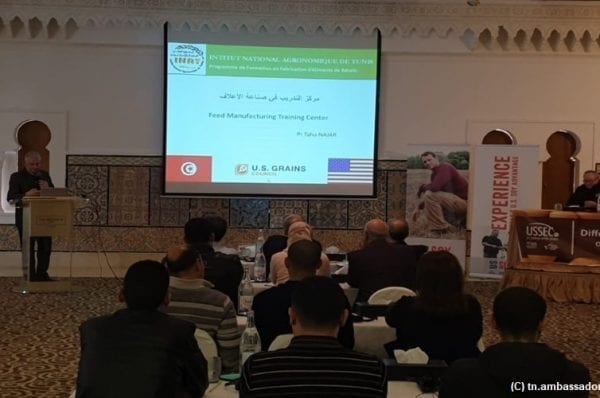 U.S. Embassy in Tunisia, Training Center for Feed Manufacturing, Akissa Bahri, Donald Blome