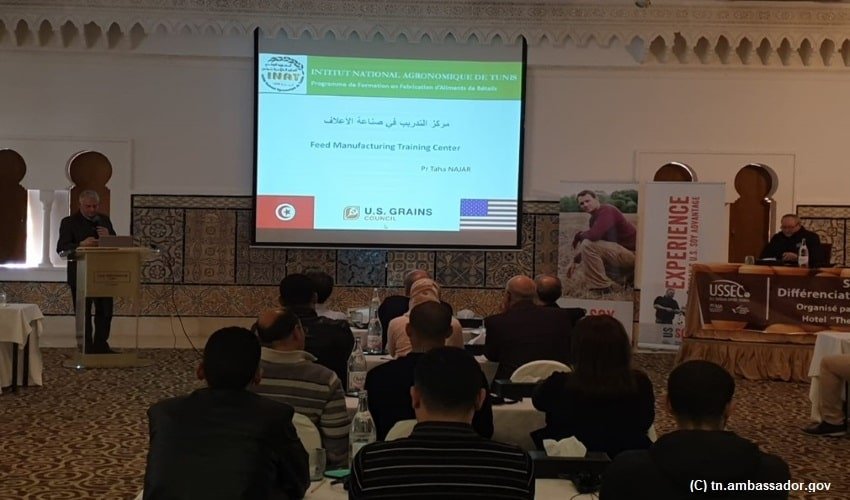 U.S. Embassy in Tunisia, Training Center for Feed Manufacturing, Akissa Bahri, Donald Blome