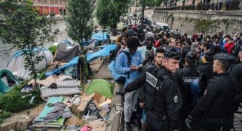 Dismantle Of Migrant Tents Leads To Human Rights Violation In Paris