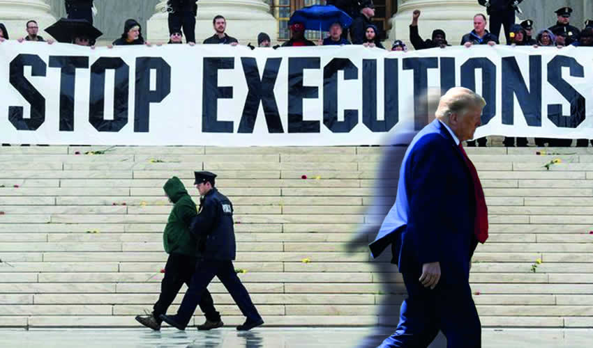 Hasty executions by Trump wary human rights groups as a strike contrast to US trends