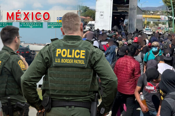 269 migrants caught by mexico agents near southern border, suspect