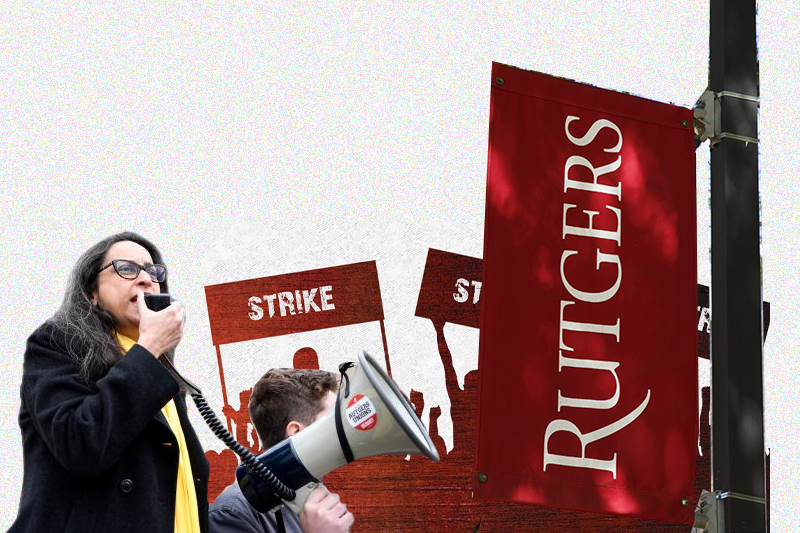 3 Rutgers University Unions, Teachers, Strike Monday Morning