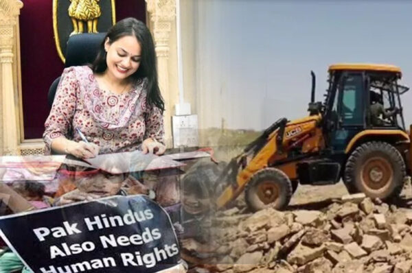 40 bighas of land allotted to hindu immigrants from pakistan by tina dabi, a collector in jaisalmer