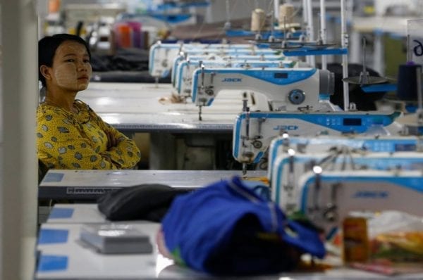 Textile workers in Pakistan