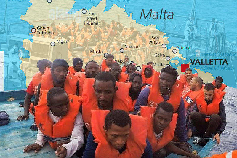 60 rescued migrants reach malta in first arrivals in months