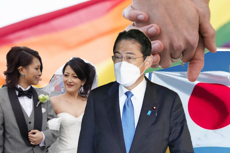64% favor recognizing same sex marriage in japan, survey finds