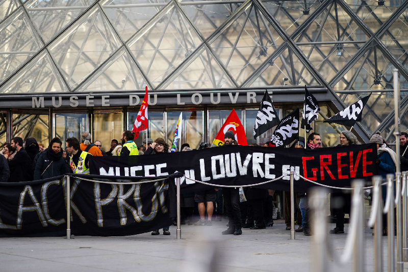 A French collective representative workers will go on strike during this film festival. An official statement came from the group on Monday.