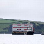a beacon of hope the giant barge en route to provide shelter for hundreds of asylum seekers