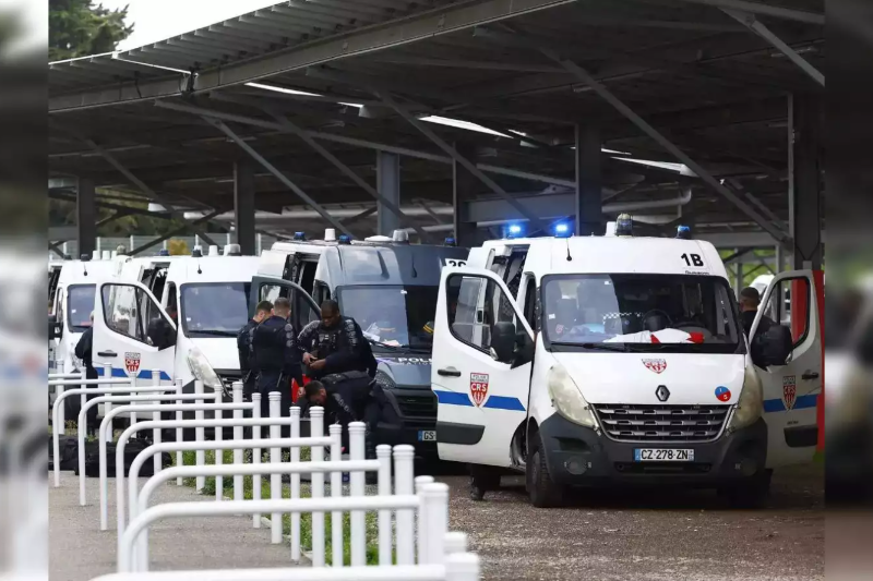 a drug trafficking firefight in france injures five