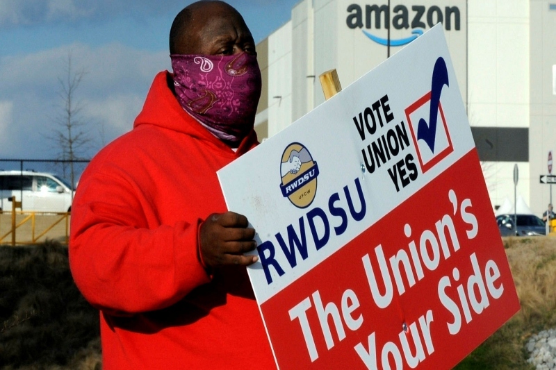 A do-over election for Alabama’s Amazon workers: a win for the labor union