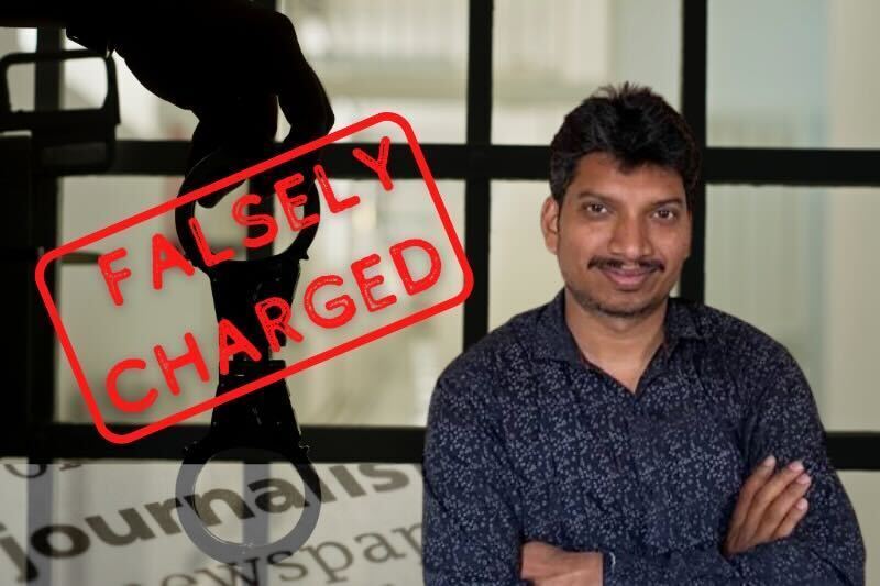 according to the un human rights council, imprisoned journalist rupesh kumar singh has been falsely charged