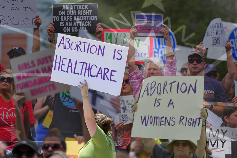 activists protest against proposed indiana abortion law