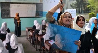 Afghan women demand reopening of schools after Taliban policy event overlooks women’s rights