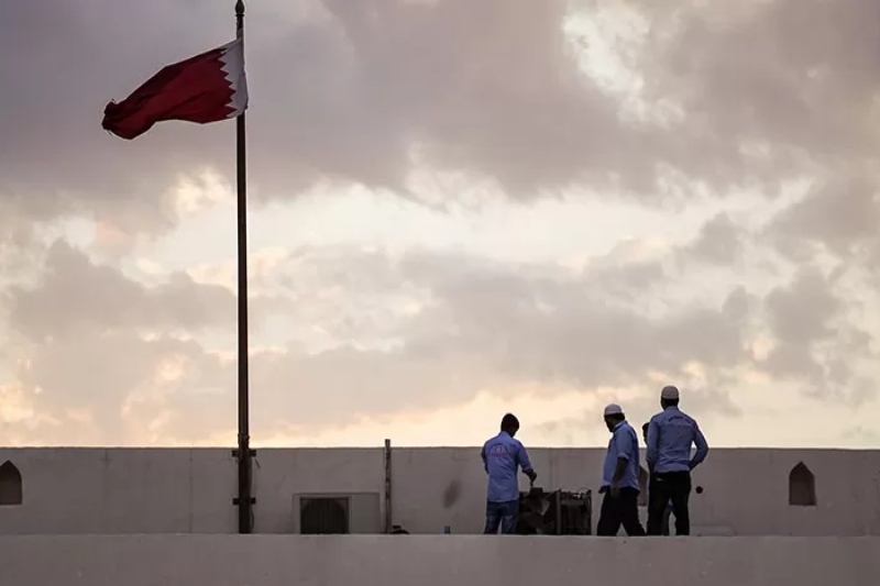 african asian security guards report mistreatment in qatar