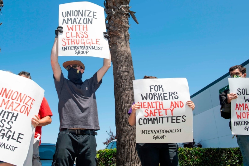 amazon continues rights violation by curbing workers freedom